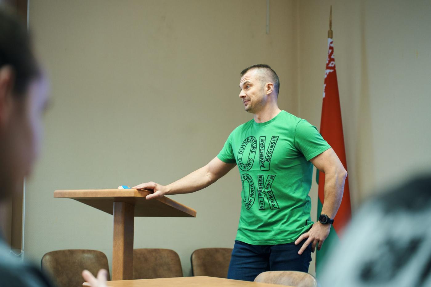Лекцию на тему «Мир без наркотиков» прочитали в БНТУ